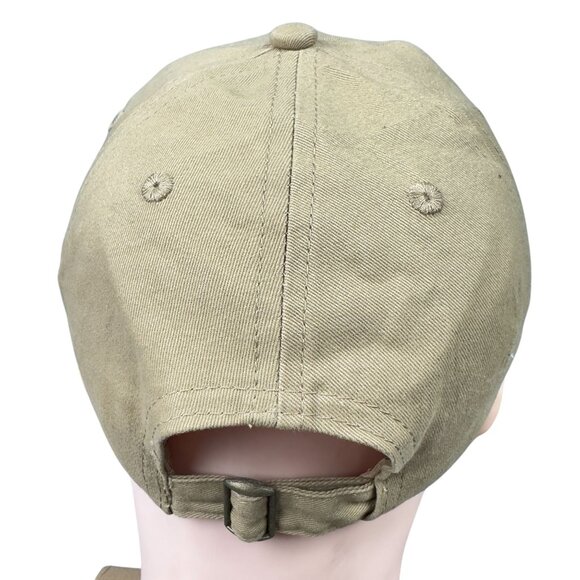 Cabelas Club Baseball Cap Men One Size Khaki Adjustable Yellow Embroidered - Picture 5 of 8